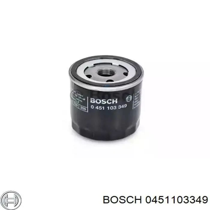 0 451 103 349 Bosch масляный фильтр