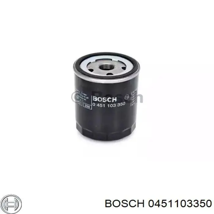 0 451 103 350 Bosch масляный фильтр