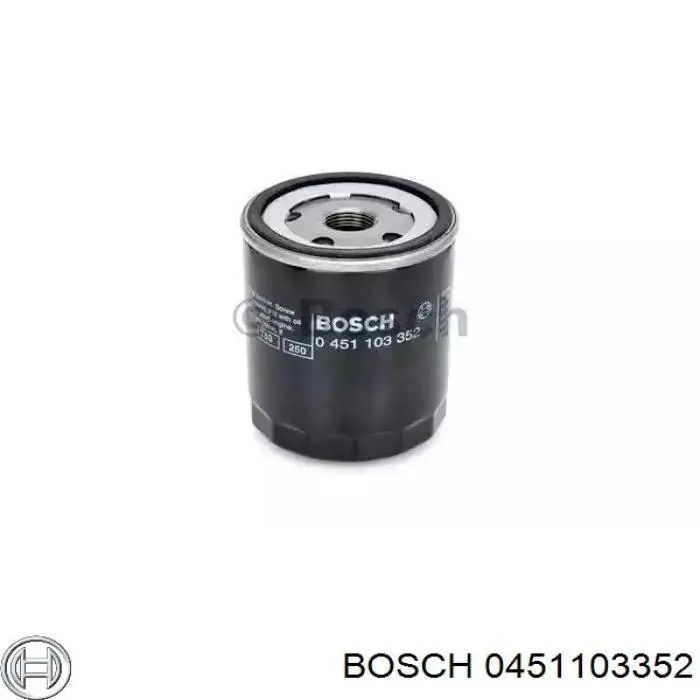 0 451 103 352 Bosch масляный фильтр