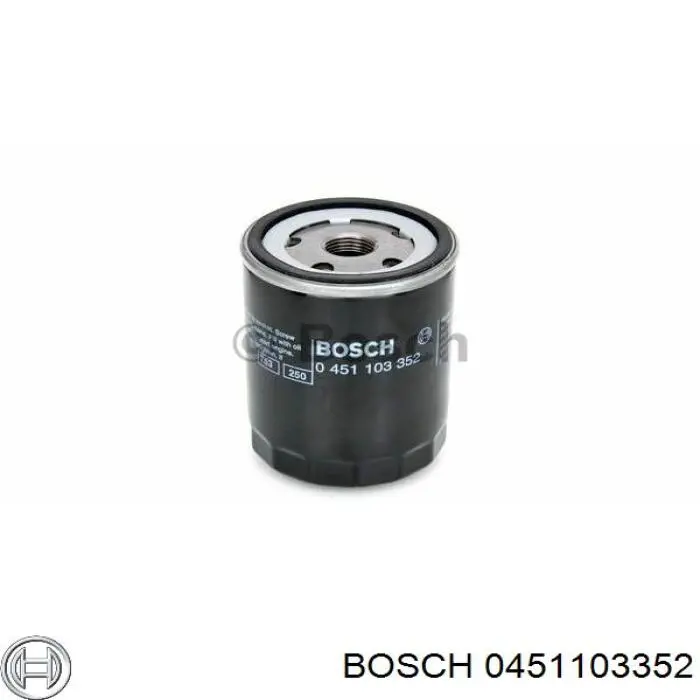 Фільтр масляний 0451103352 Bosch