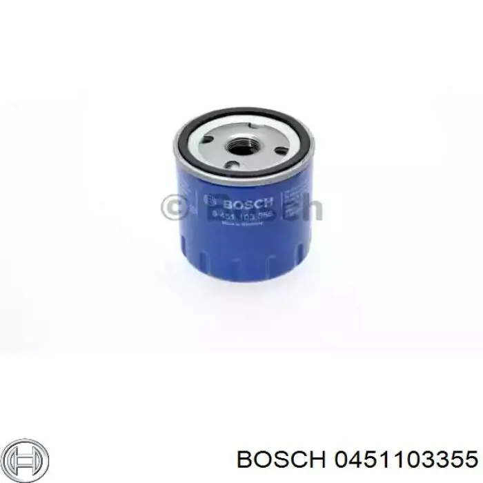 Filtro de aceite 0451103355 Bosch