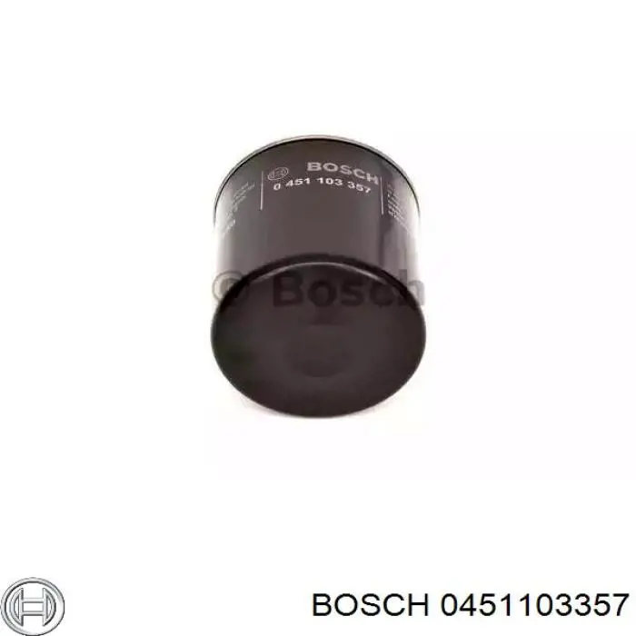 0 451 103 357 Bosch масляный фильтр