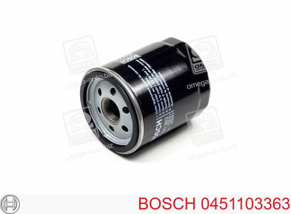 0451103363 Bosch масляный фильтр