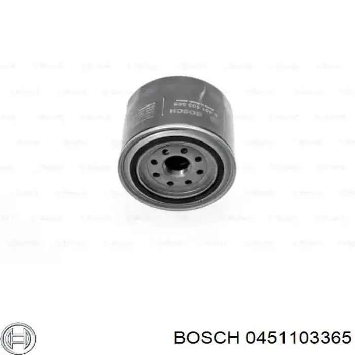 0451103365 Bosch масляный фильтр