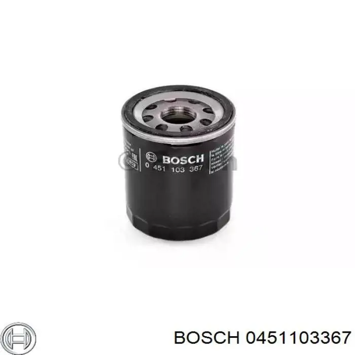 0451103367 Bosch масляный фильтр