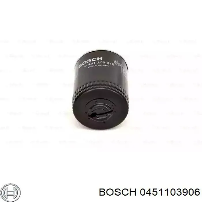 0451103906 Bosch масляный фильтр
