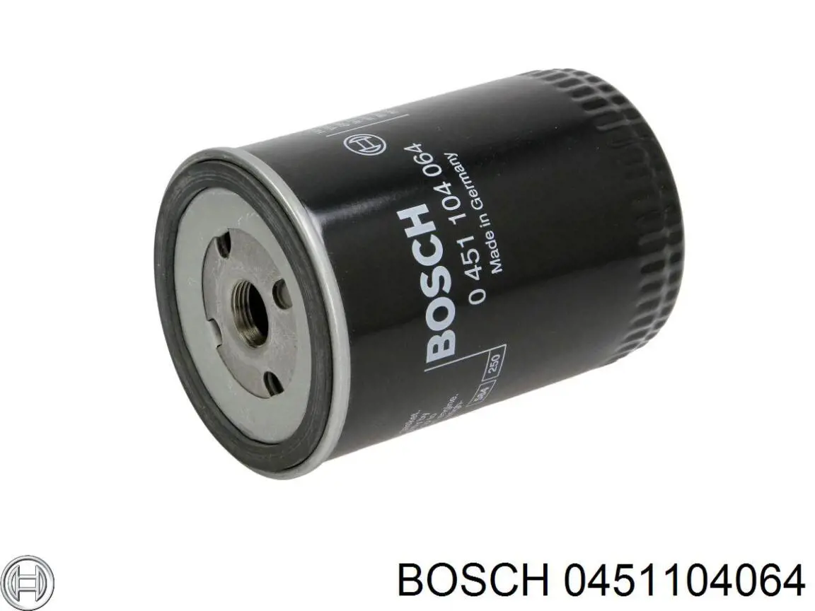 Filtro de aceite 0451104064 Bosch