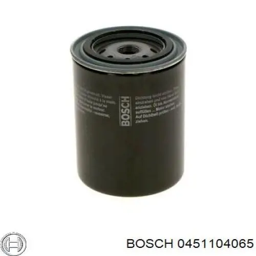 Filtro de aceite 0451104065 Bosch