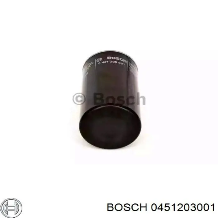 0 451 203 001 Bosch масляный фильтр