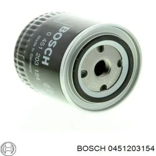 Фільтр масляний 0451203154 Bosch