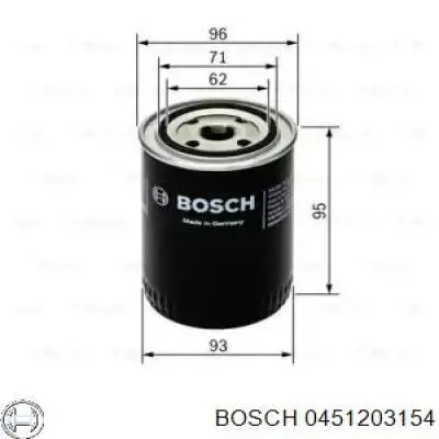 Фільтр масляний 0451203154 Bosch