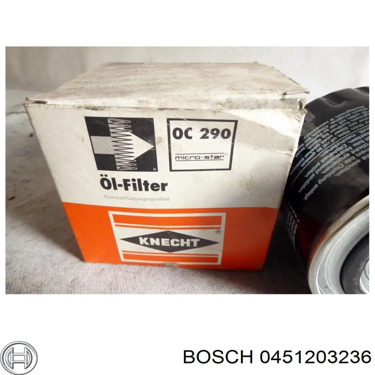 Купить 0451203236 Bosch Фильтр центробежный очистки масла
