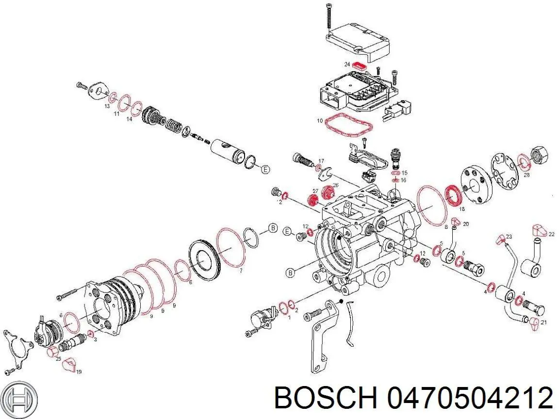 ТНВД 0470504208 Bosch
