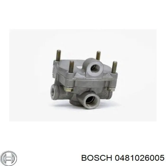 Ускорительный клапан пневмосистемы Bosch 0481026005