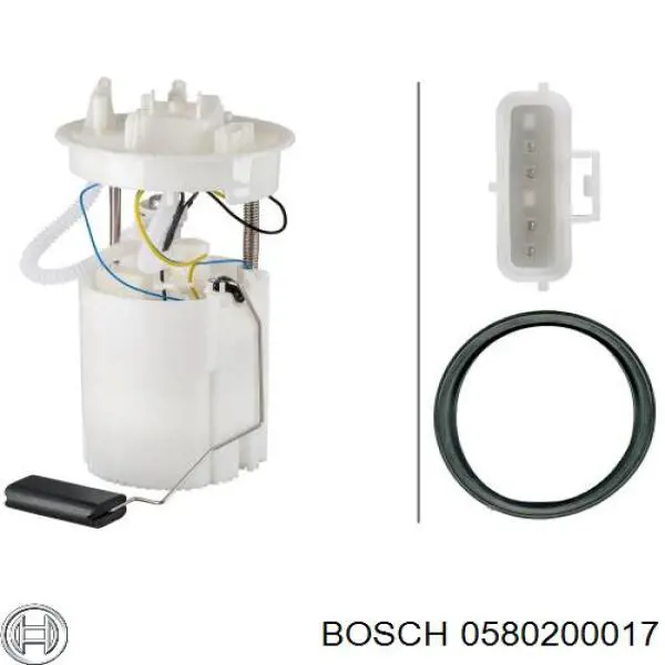 Бензонасос 0580200017 Bosch