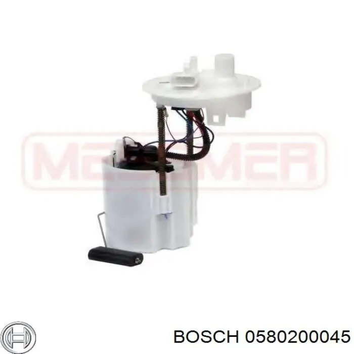 0580200045 Bosch бензонасос