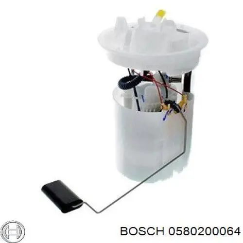 Купить 0580200064 Bosch Модуль топливного насоса