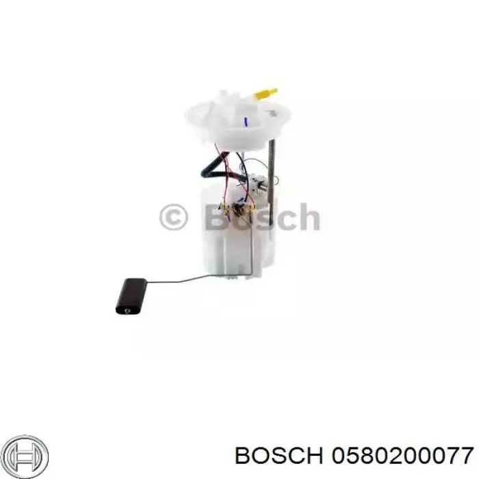 0580200077 Bosch módulo de bomba de combustível com sensor do nível de combustível