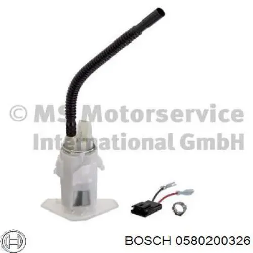 0580200326 Bosch módulo de bomba de combustível com sensor do nível de combustível