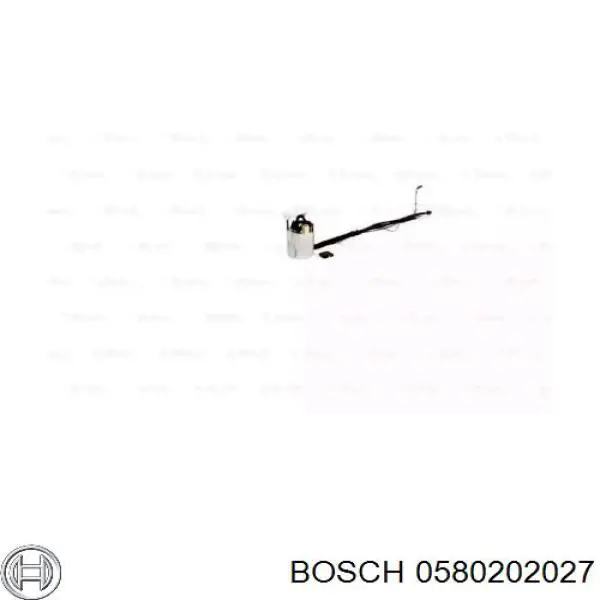 0 580 202 027 Bosch бензонасос