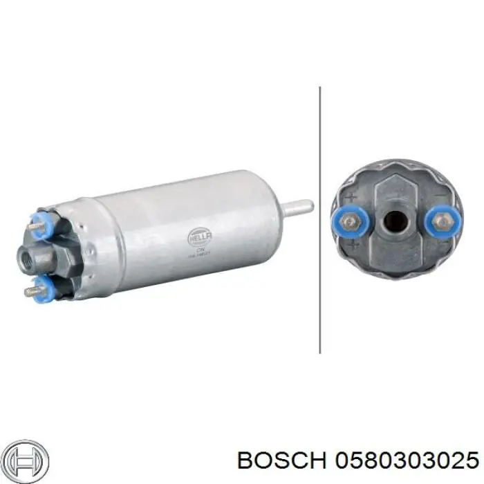 Купить 0580303025 Bosch Модуль топливного насоса