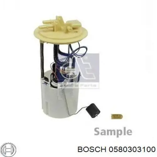 Бензонасос 0580303100 Bosch