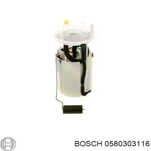 Бензонасос 0580303116 Bosch