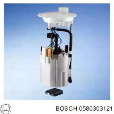 0580303121 Bosch módulo de bomba de combustível com sensor do nível de combustível