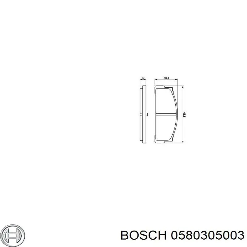 Насос топливный Bosch 0580305003 цена, от 49.41 USD