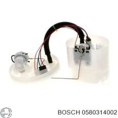 Módulo alimentación de combustible 0580314002 Bosch
