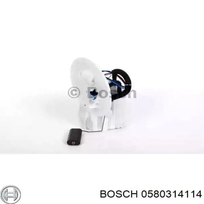 Модуль топливного насоса с датчиком уровня топлива Bosch 0580314114