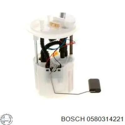 Купить 0580314221 Bosch Модуль топливного насоса