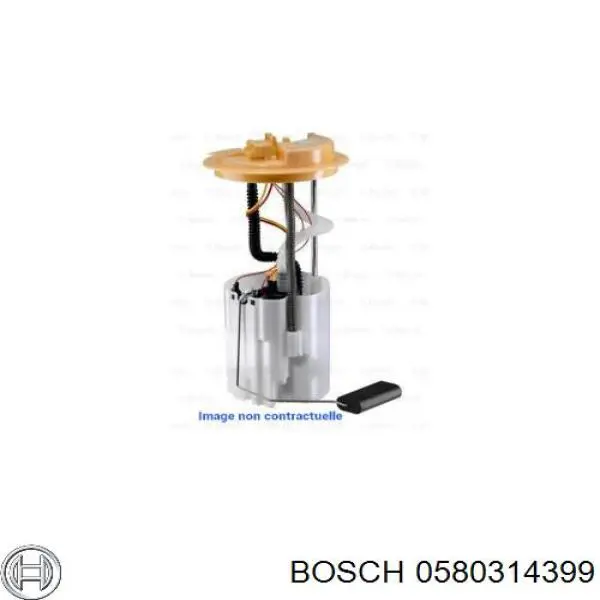 0580314399 Bosch Электробензонасос