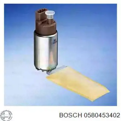 Элемент-турбинка топливного насоса 0580453402 Bosch