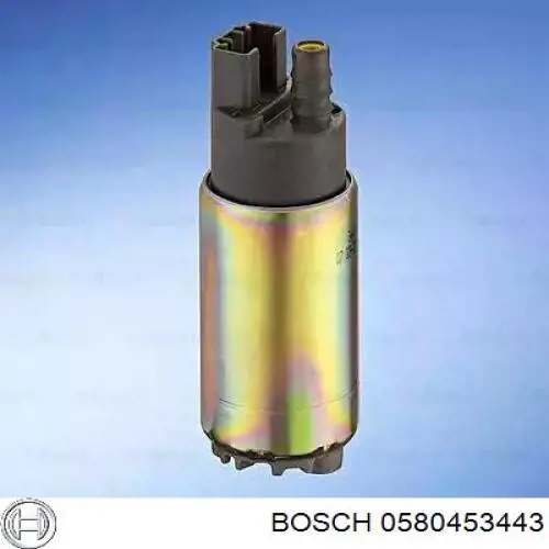 0580453443 Bosch элемент-турбинка топливного насоса