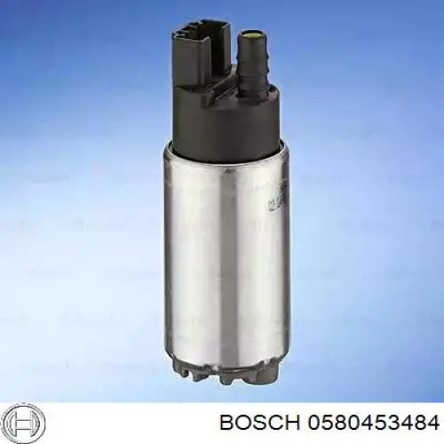 0580453484 Bosch элемент-турбинка топливного насоса