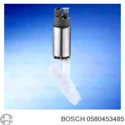 0580453485 Bosch элемент-турбинка топливного насоса