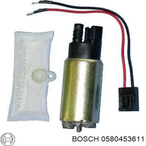 0580453611 Bosch элемент-турбинка топливного насоса
