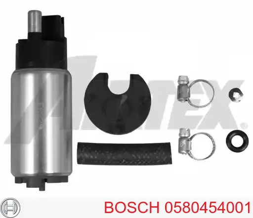 Модуль топливного насоса с датчиком уровня топлива Bosch 0580454001