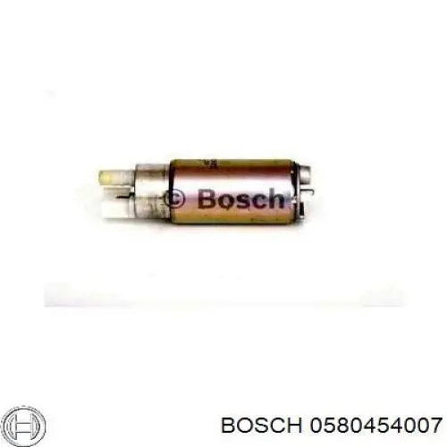 0580454007 Bosch элемент-турбинка топливного насоса