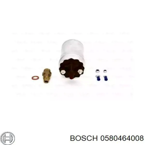 Паливний насос магістральний 0580464008 Bosch