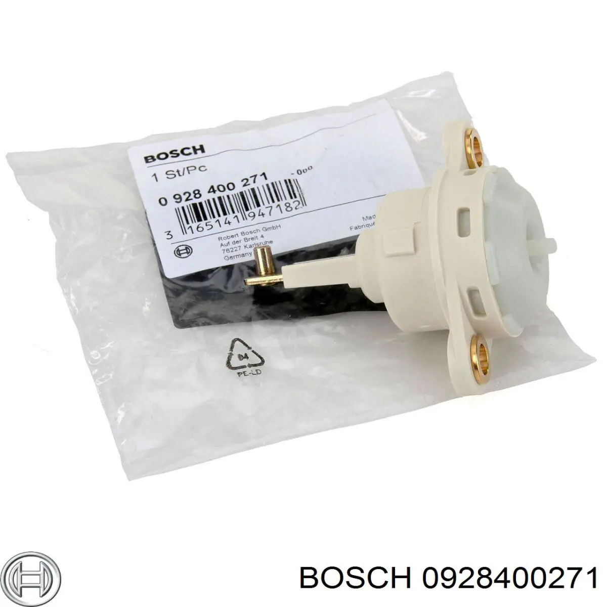 Клапан ТНВД отсечки топлива (дизель-стоп) Bosch 0928400271