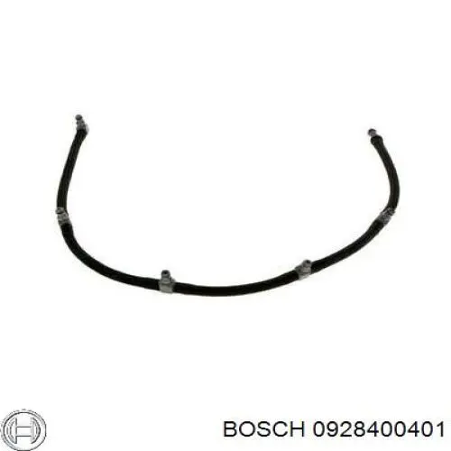 Купить 0928400401 Bosch Обратная топливная трубка