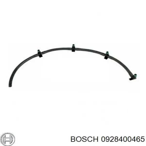 Трубка топливная, обратная от форсунок Bosch 0928400465