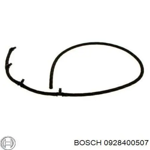 Обратная топливная трубка 0928400507 Bosch