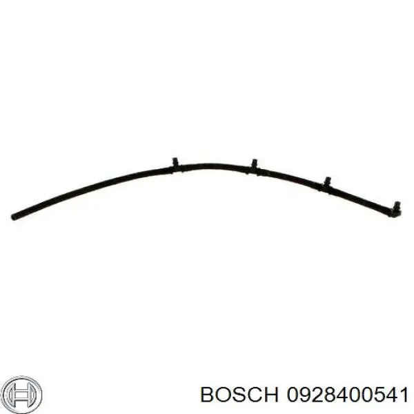 0 928 400 541 Bosch tubo de combustível, inverso desde os injetores