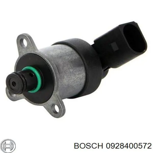0928400572 Bosch válvula de regulação de pressão (válvula de redução da bomba de combustível de pressão alta Common-Rail-System)