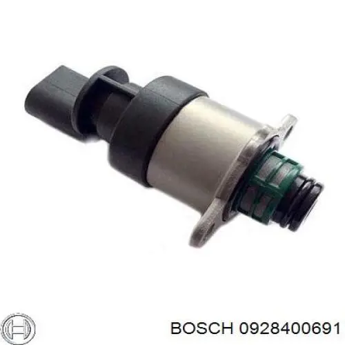 0928400691 Bosch válvula de regulação de pressão (válvula de redução da bomba de combustível de pressão alta Common-Rail-System)
