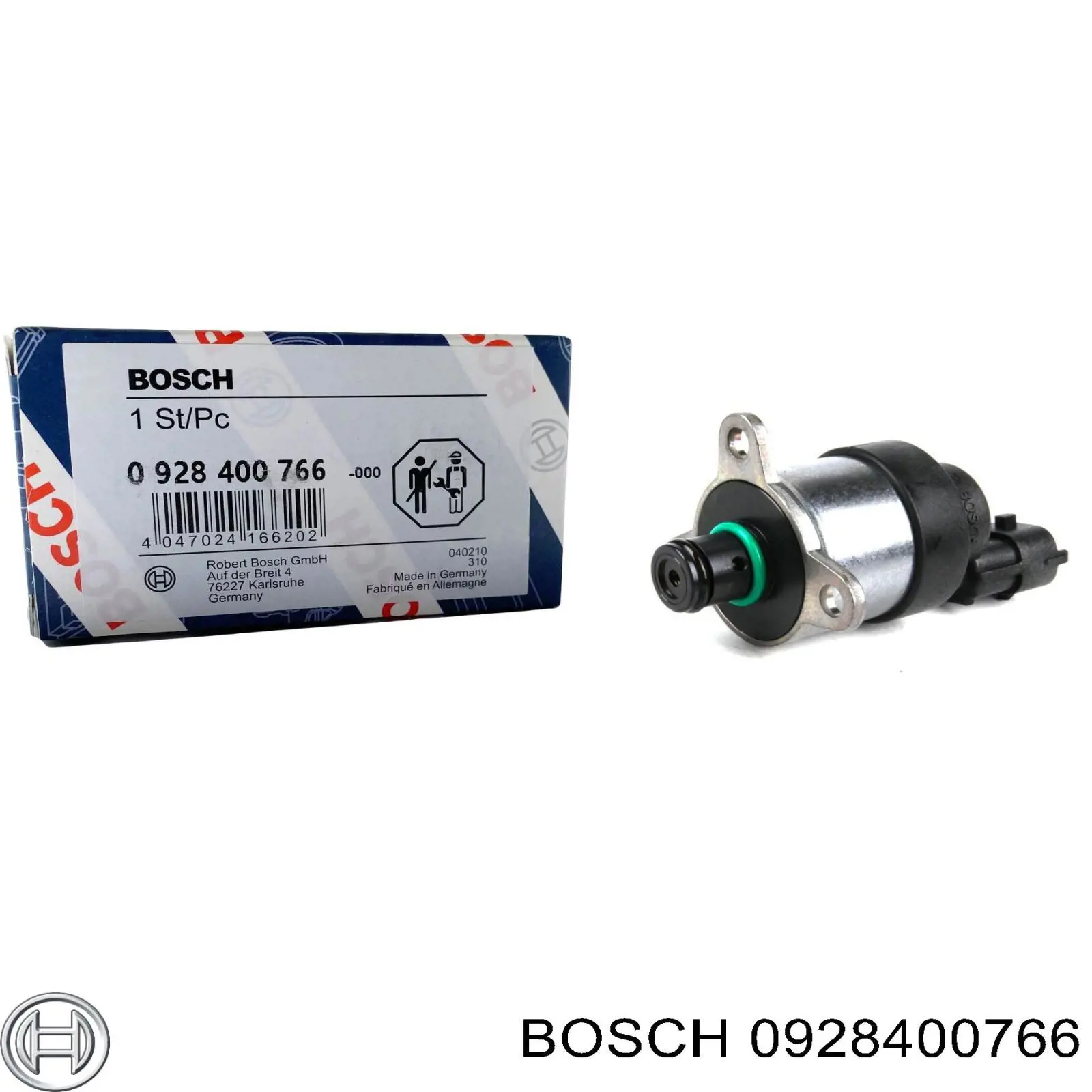 Клапан регулировки давления (редукционный клапан ТНВД) Common-Rail-System BOSCH 0928400766