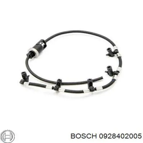 0928402005 Bosch трубка топливная, от бака к топливному фильтру